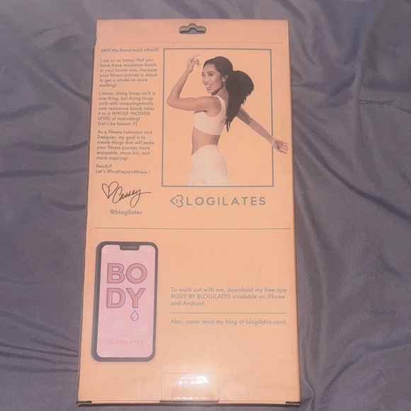 Blogilates Resistance Bands - Multi-Color Set - Picture 2 of 2